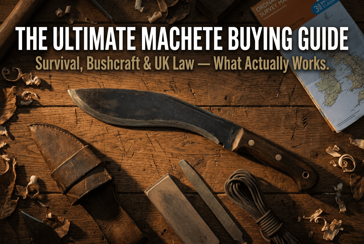 The Ultimate Machete Buying Guide: Survival, Bushcraft & UK Law