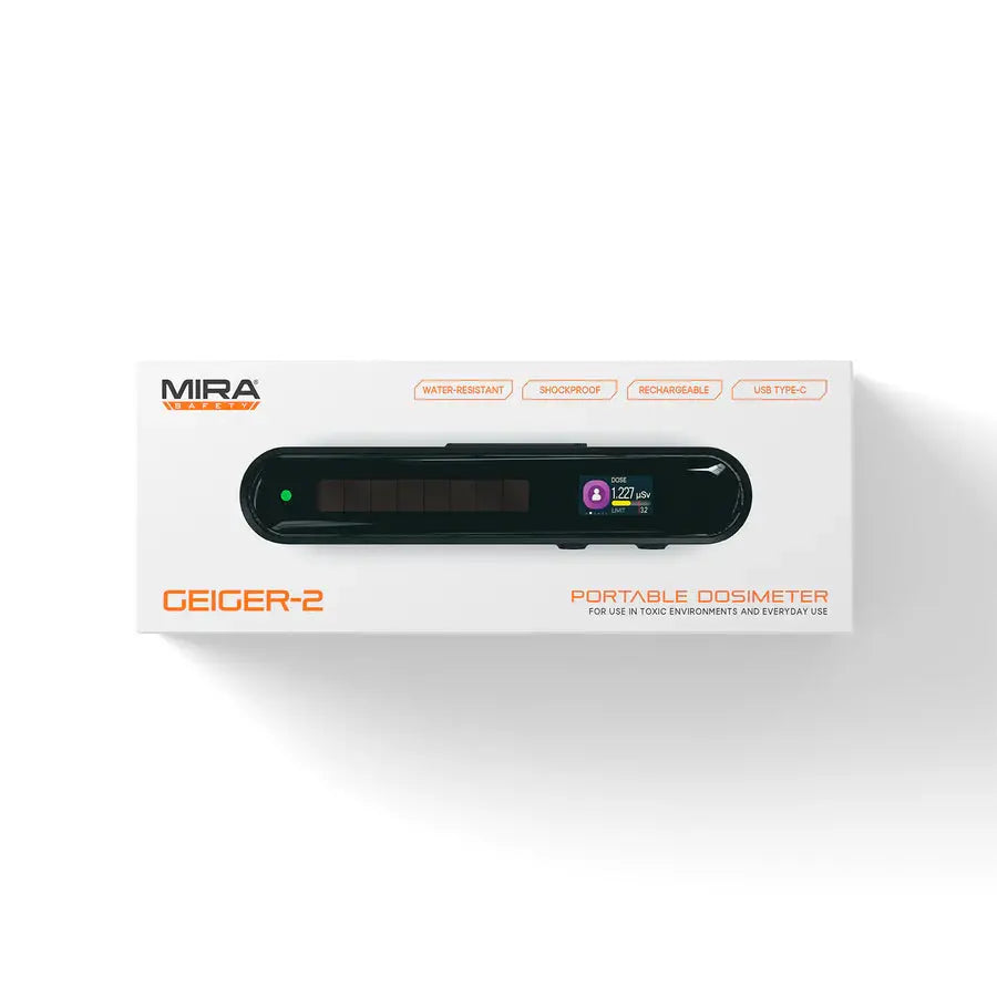 Geiger-2 Dosimeter / Geiger Counter / Radiation Detector Mira Safety