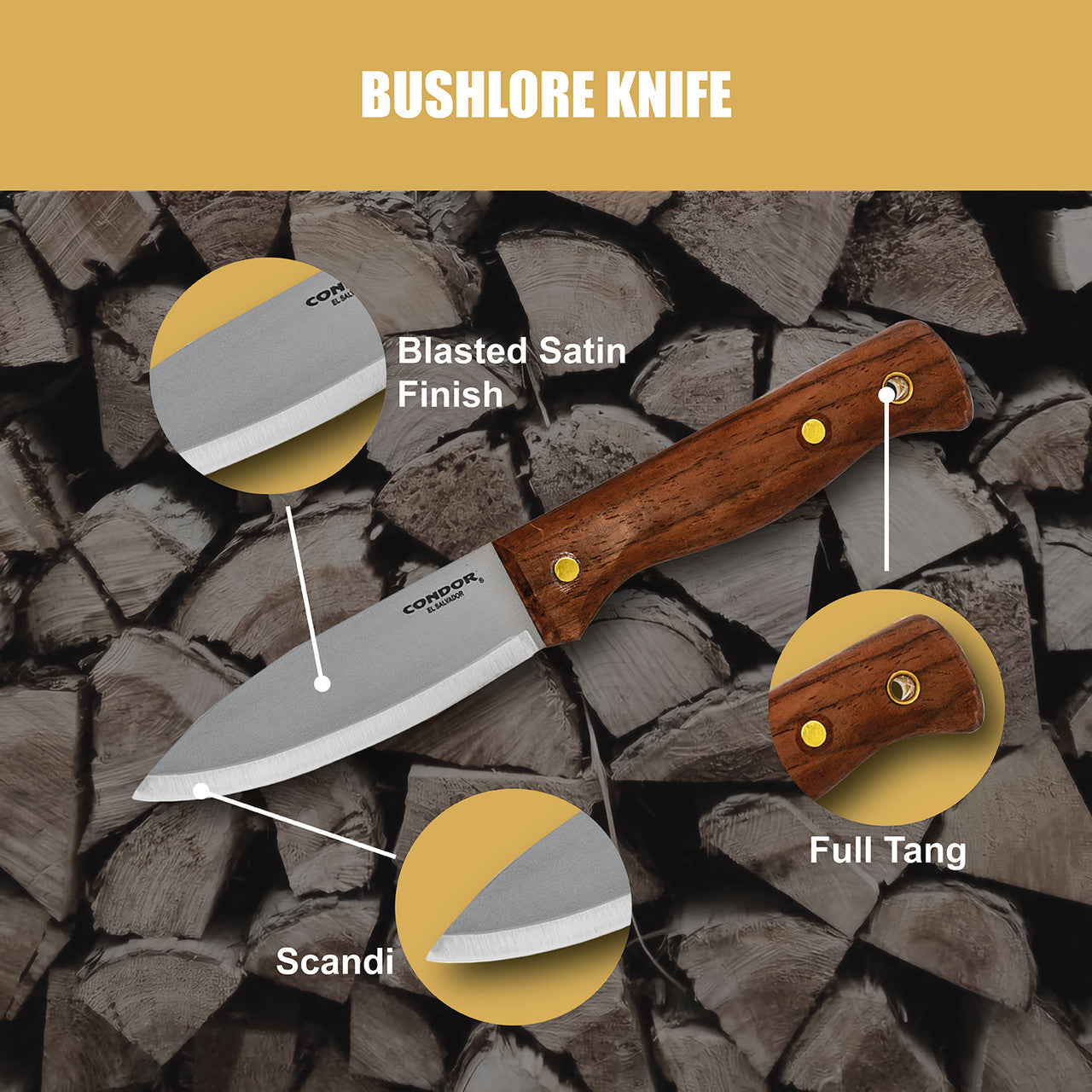 Condor Bushlore Fixed Blade