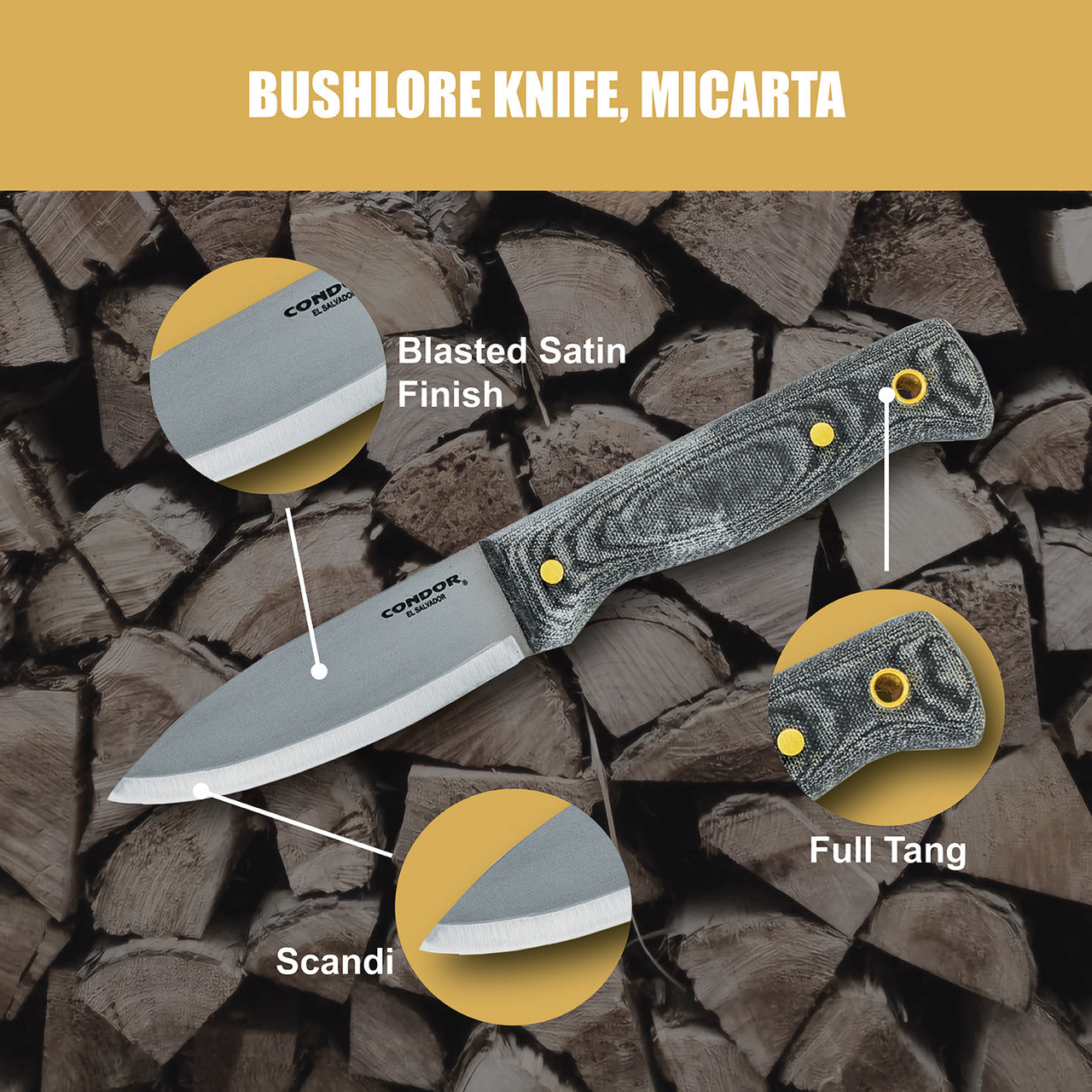 Condor Bushlore Fixed Blade