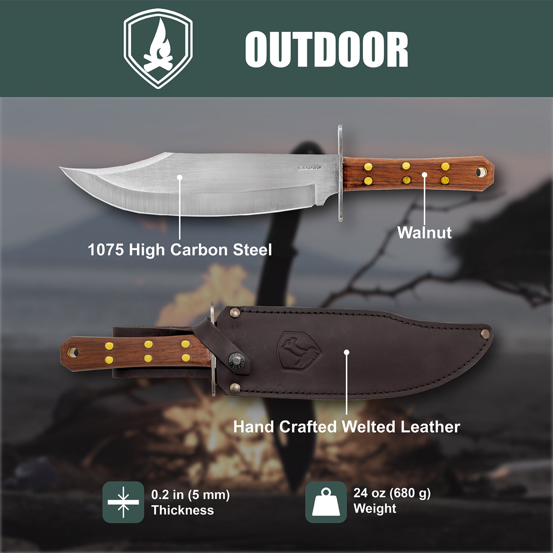 Condor Undertaker Bowie Knife