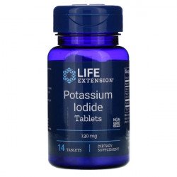 Potassium Iodide, 130mg - 60 tablets
