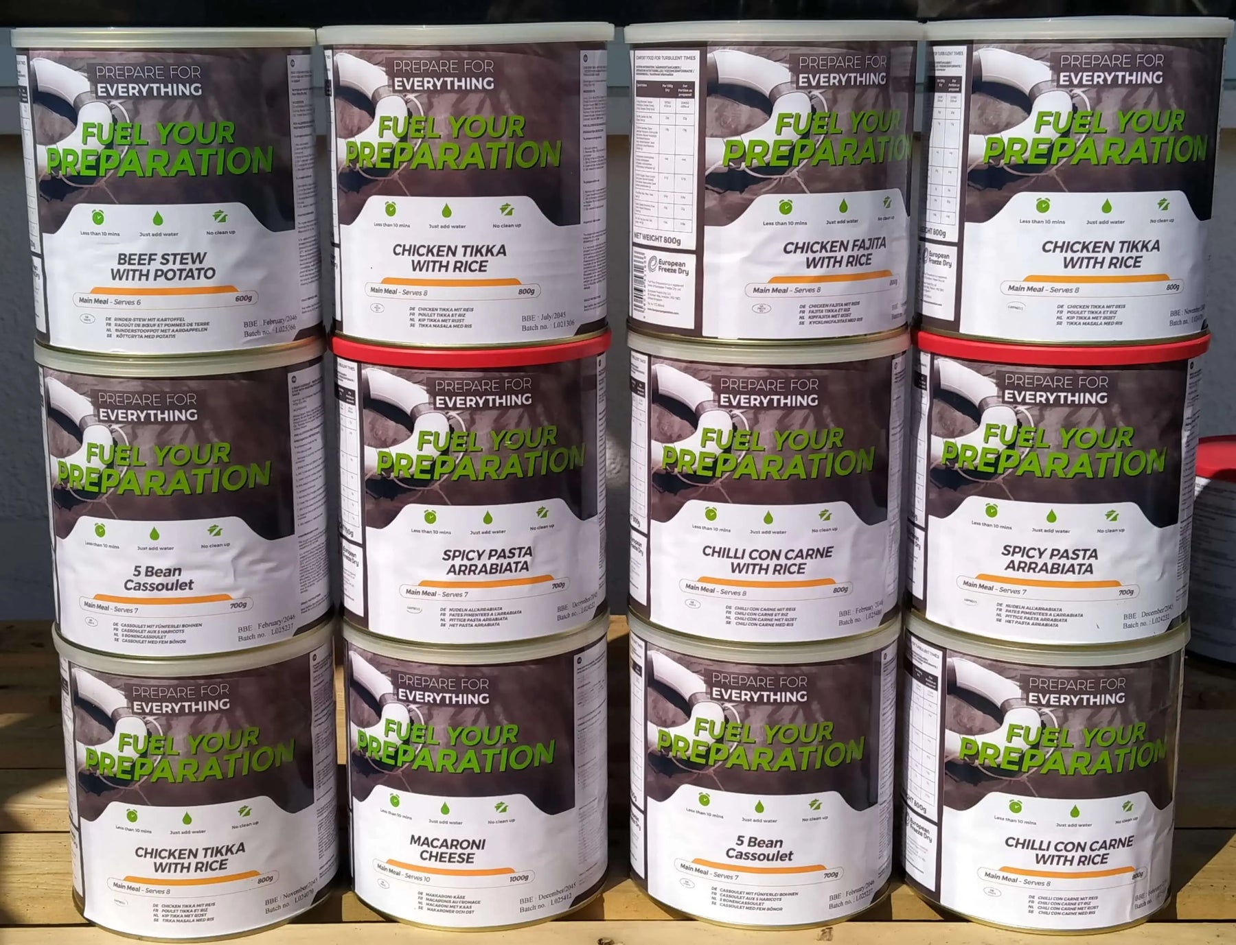3-month Supply of Emergency Food Fuel Your Preparation