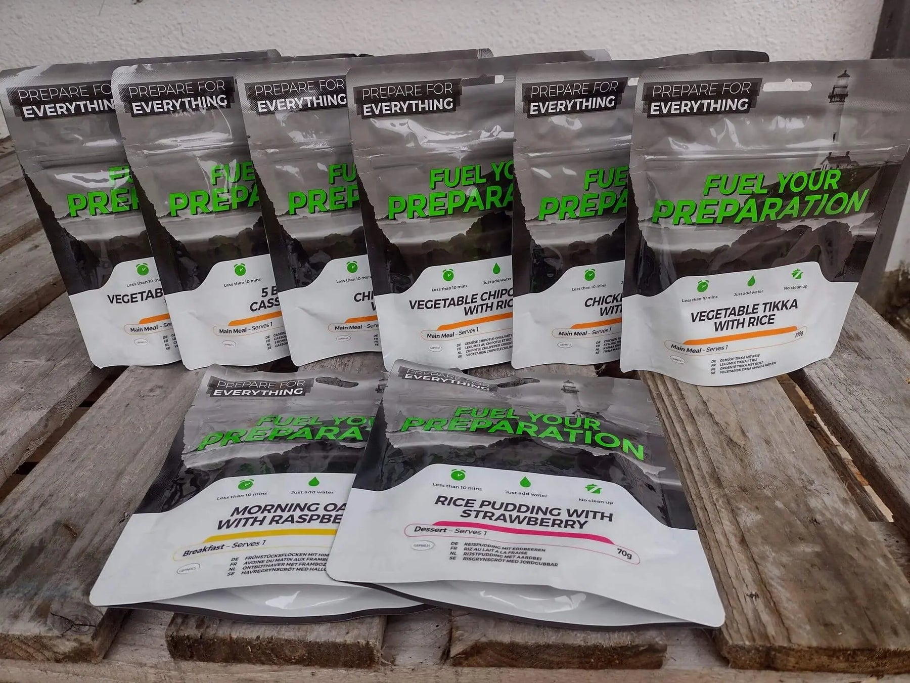 48-Hour Bug Out Emergency Food Kit (Freeze Dried) Fuel Your Preparation