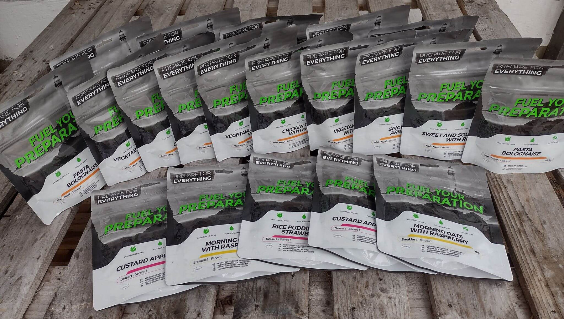5-Day Bug Out Emergency Food Kit (Freeze Dried) Fuel Your Preparation