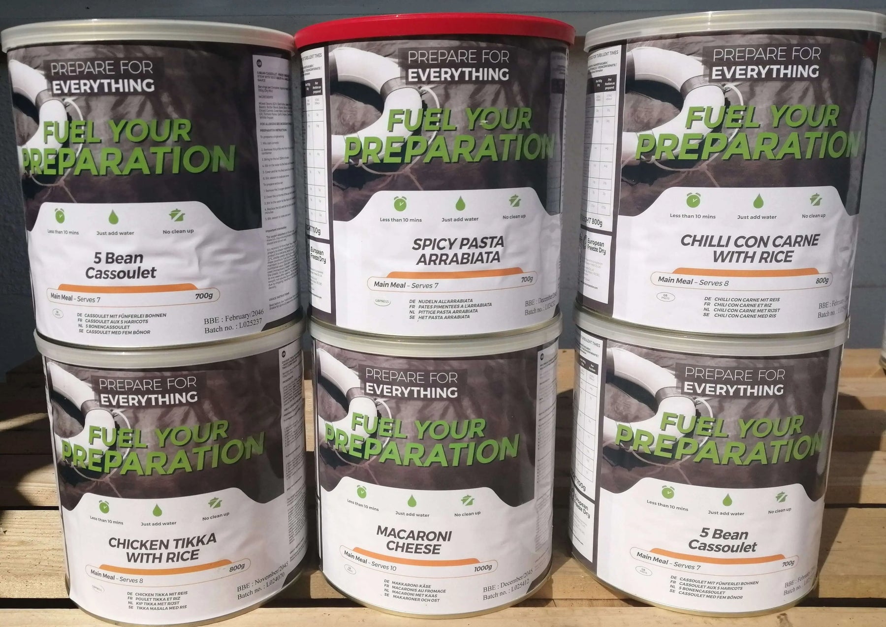 1 Month Supply of Emergency Food Fuel Your Preparation