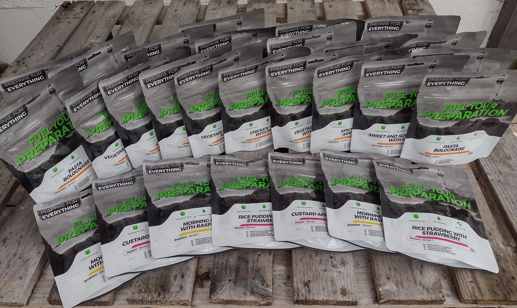7-Day Bug Out Emergency Food Kit (Freeze Dried) Fuel Your Preparation
