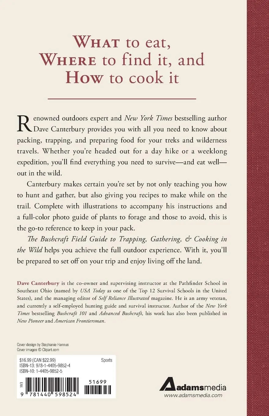 The Bushcraft Field Guide to Trapping, Gathering, and Cooking in the Wild Sgt Prepper Shop