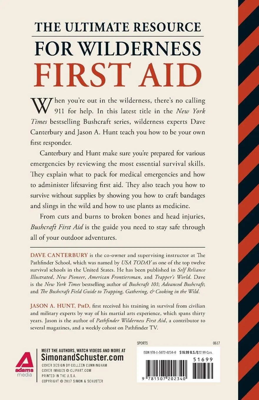 Bushcraft First Aid : A Field Guide to Wilderness Emergency Care Sgt Prepper Shop