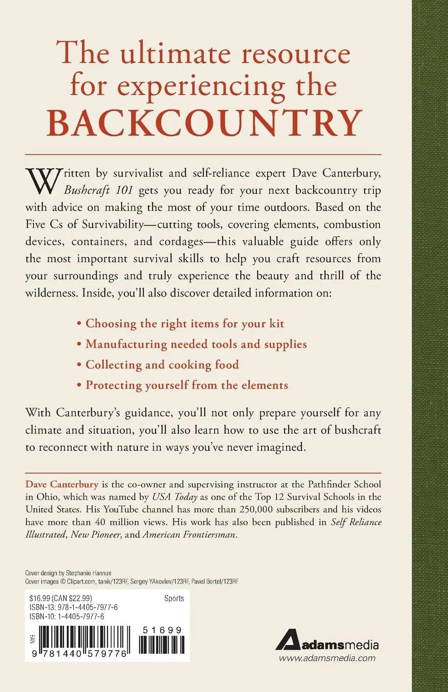 Bushcraft 101 : A Field Guide to the Art of Wilderness Survival Sgt Prepper Shop
