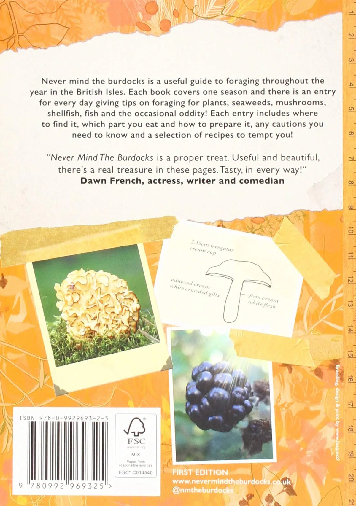 Never Mind the Burdocks, a Year of Foraging in the British Isles : Autumn Edition - September to November Book Sgt Prepper Shop