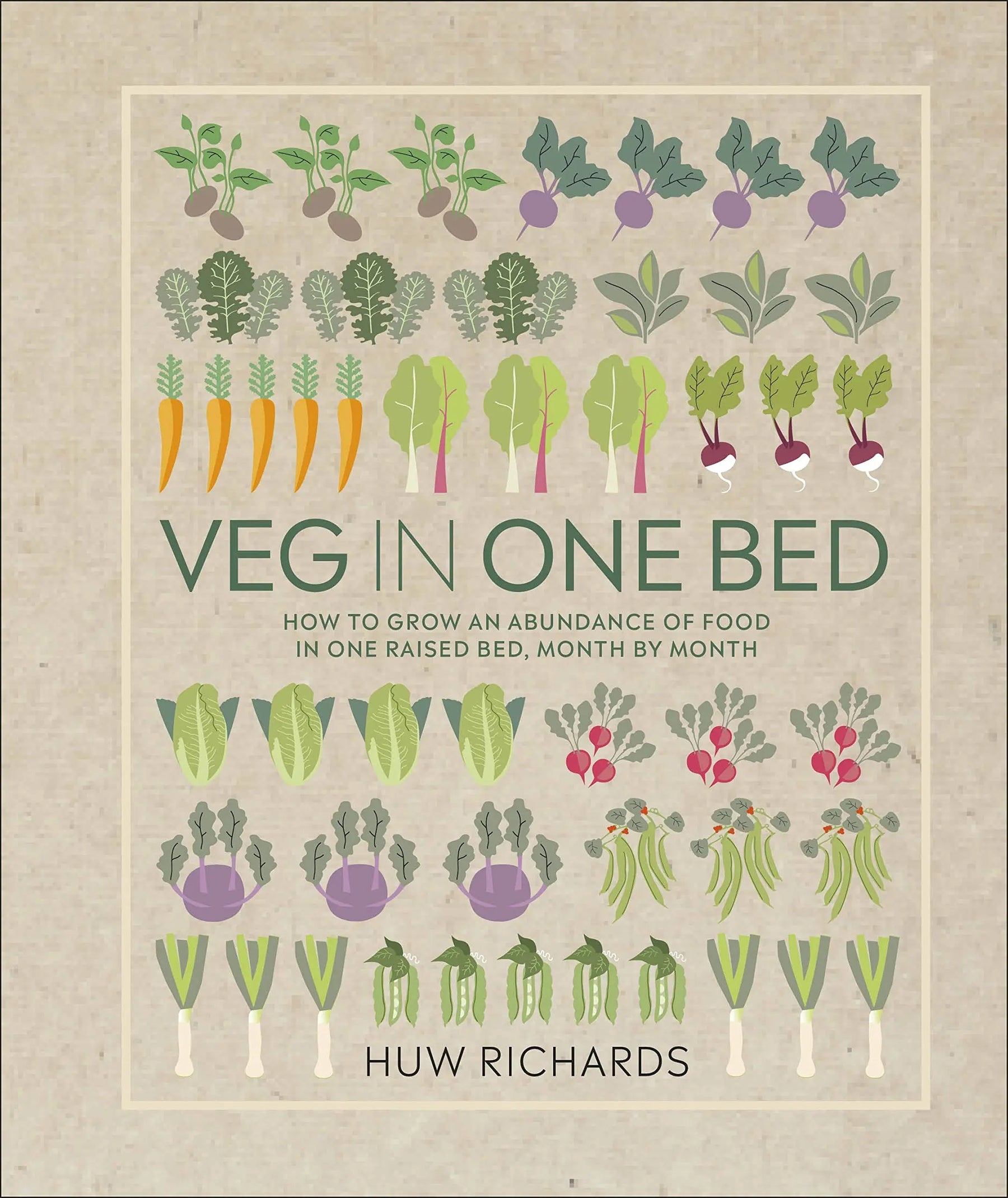 Veg in One Bed : How to Grow an Abundance of Food in One Raised Bed, Month by Month Sgt Prepper Shop