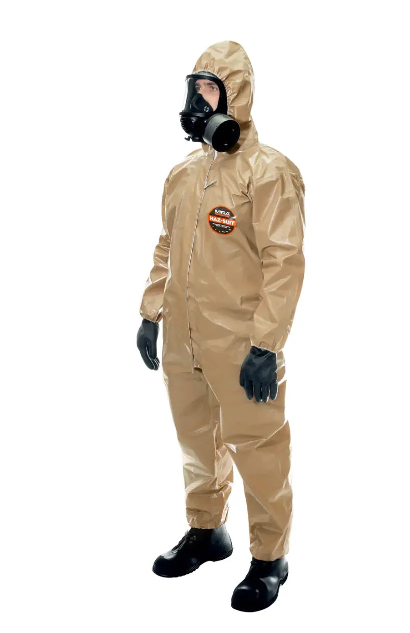 HAZ-SUIT Protective CBRN HAZMAT Suit (Children & Adult Sizes) Mira Safety