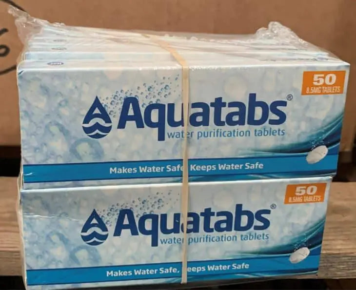 Water Purification Tablets (50 Tablets) BCB