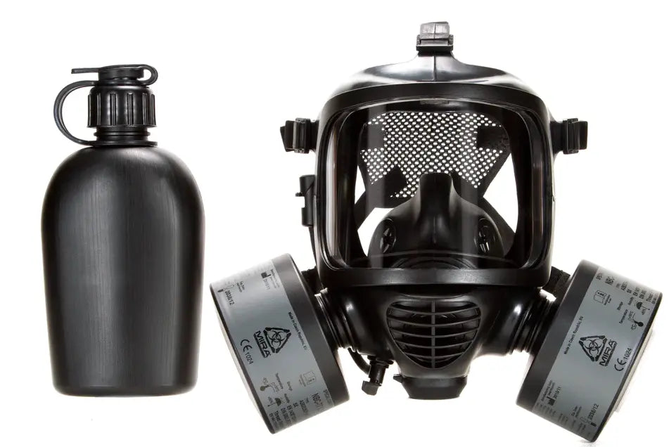 Mira Safety CM-6M Gas Mask w/ Drinking System Mira Safety