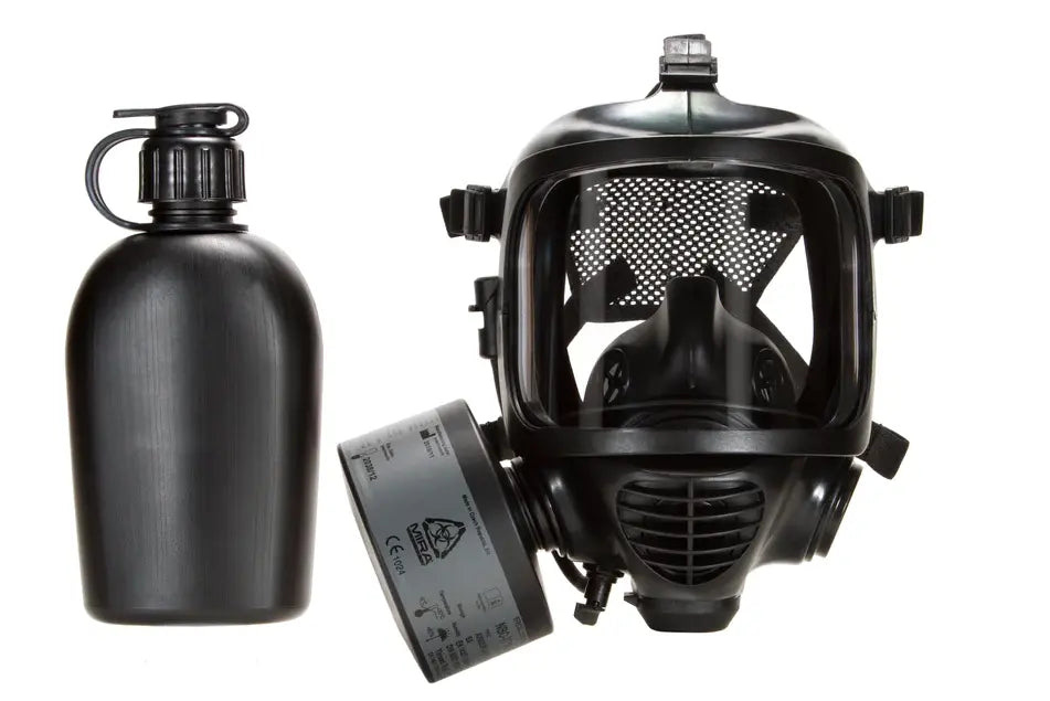 Mira Safety CM-6M Gas Mask w/ Drinking System Mira Safety