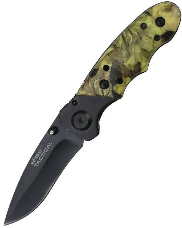 Camo Mini Lock Knife - KW531-35CABK Kombat