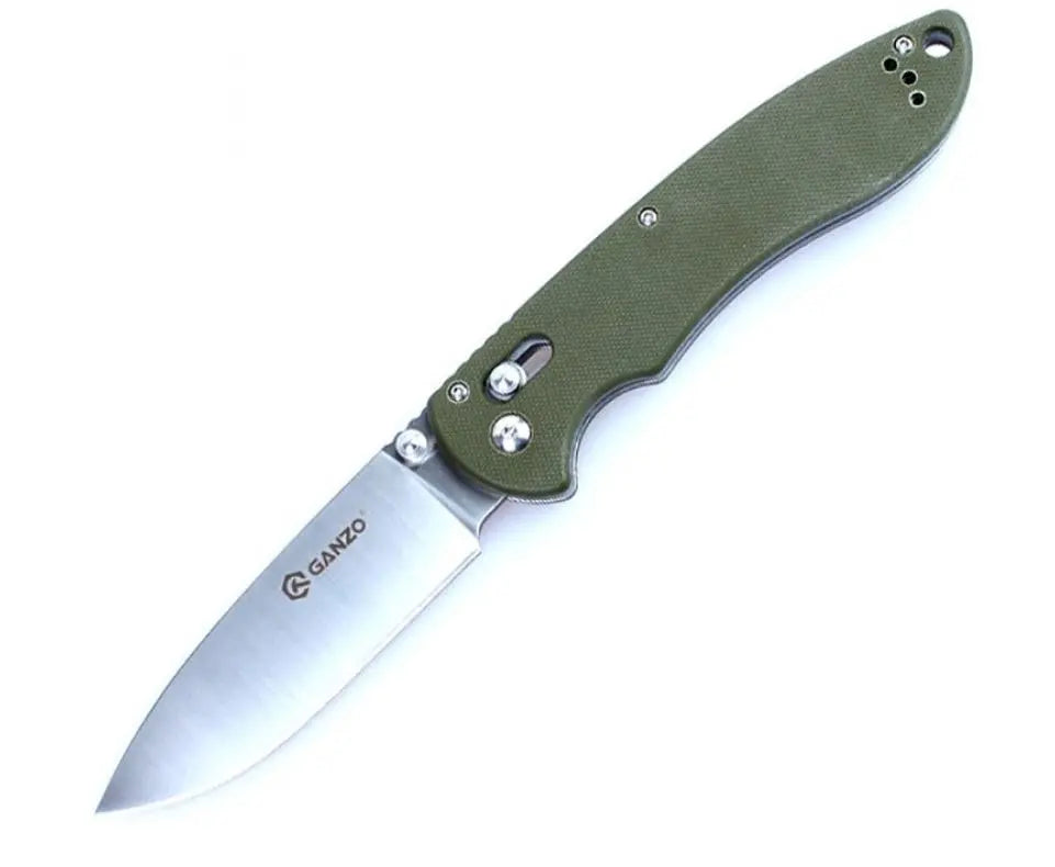 Ganzo G740 Folding Pocket Knife - Green Ganzo