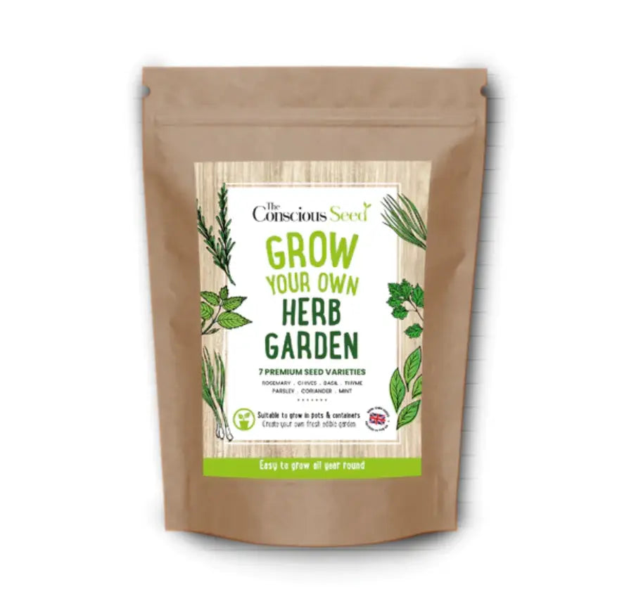 Herb Seed Kit (X7 seed packs) The Conscious Seed