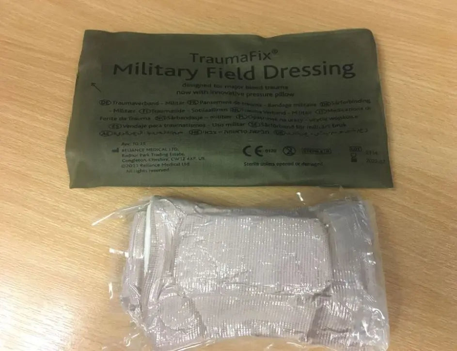 Military Field Dressing - 10 x 19cm BCB