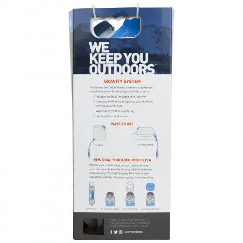 Sawyer One Gallon Gravity Water Filtration - SP160 Sawyer