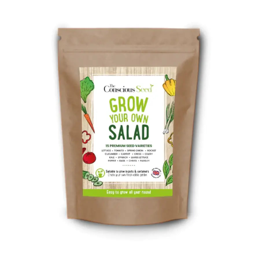 Salad Seed Kit (X15 seed packs) The Conscious Seed
