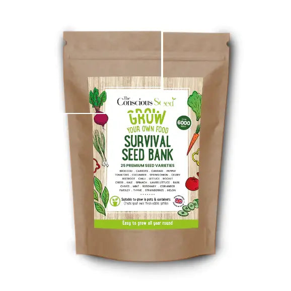 Grow Your Own Survival Seed Kit The Conscious Seed