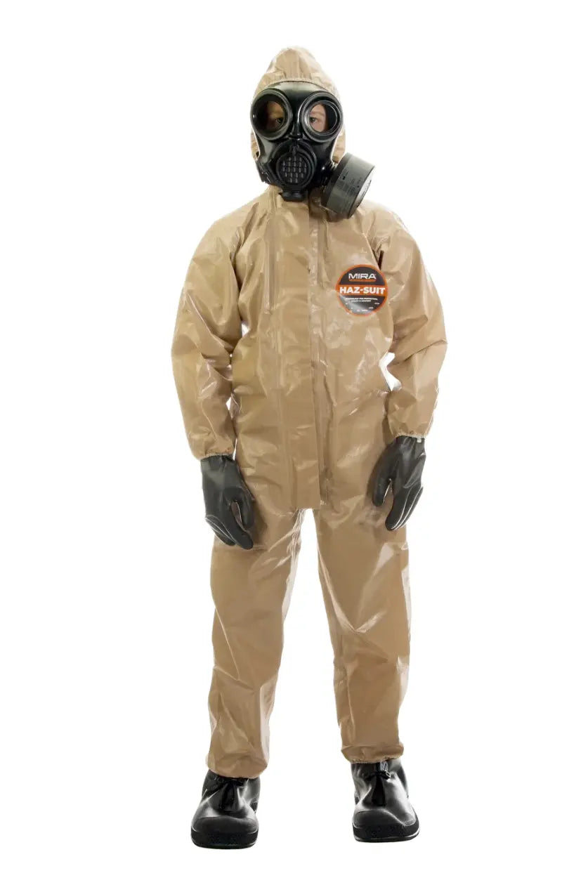 HAZ-SUIT Protective CBRN HAZMAT Suit (Children & Adult Sizes) Mira Safety