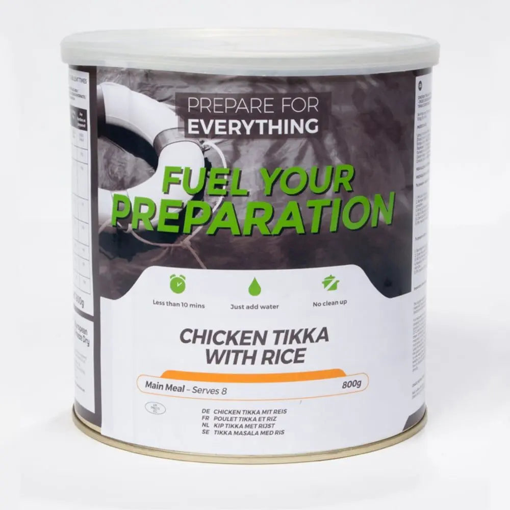 Chicken Tikka with Rice Freeze Dried Tin Fuel Your Preparation