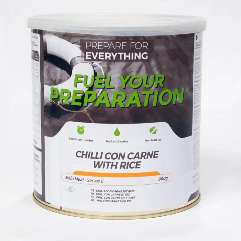 Chilli Con Carne Freeze Dried Tin Fuel Your Preparation