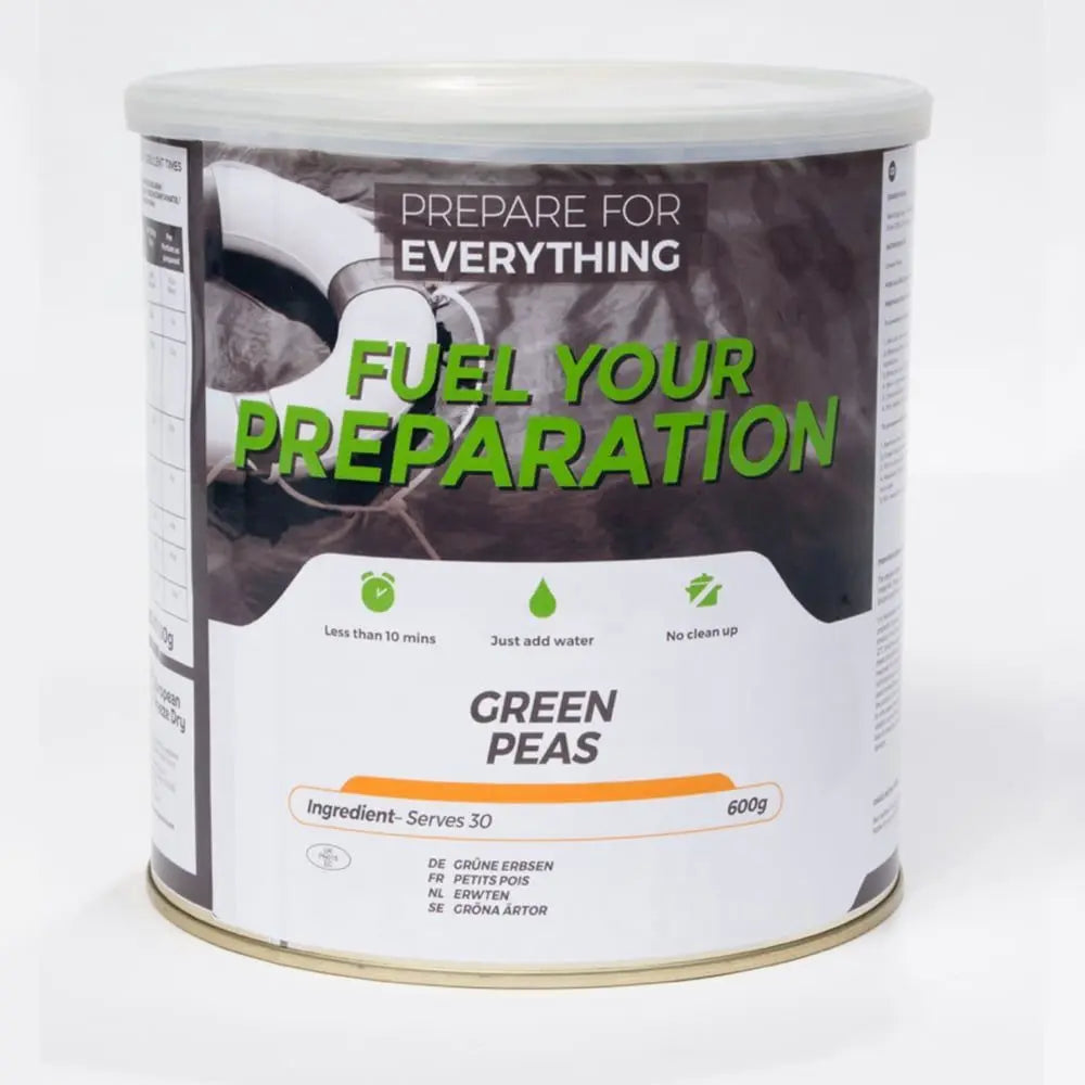 Green Peas Tin (Freeze Dried) Fuel Your Preparation