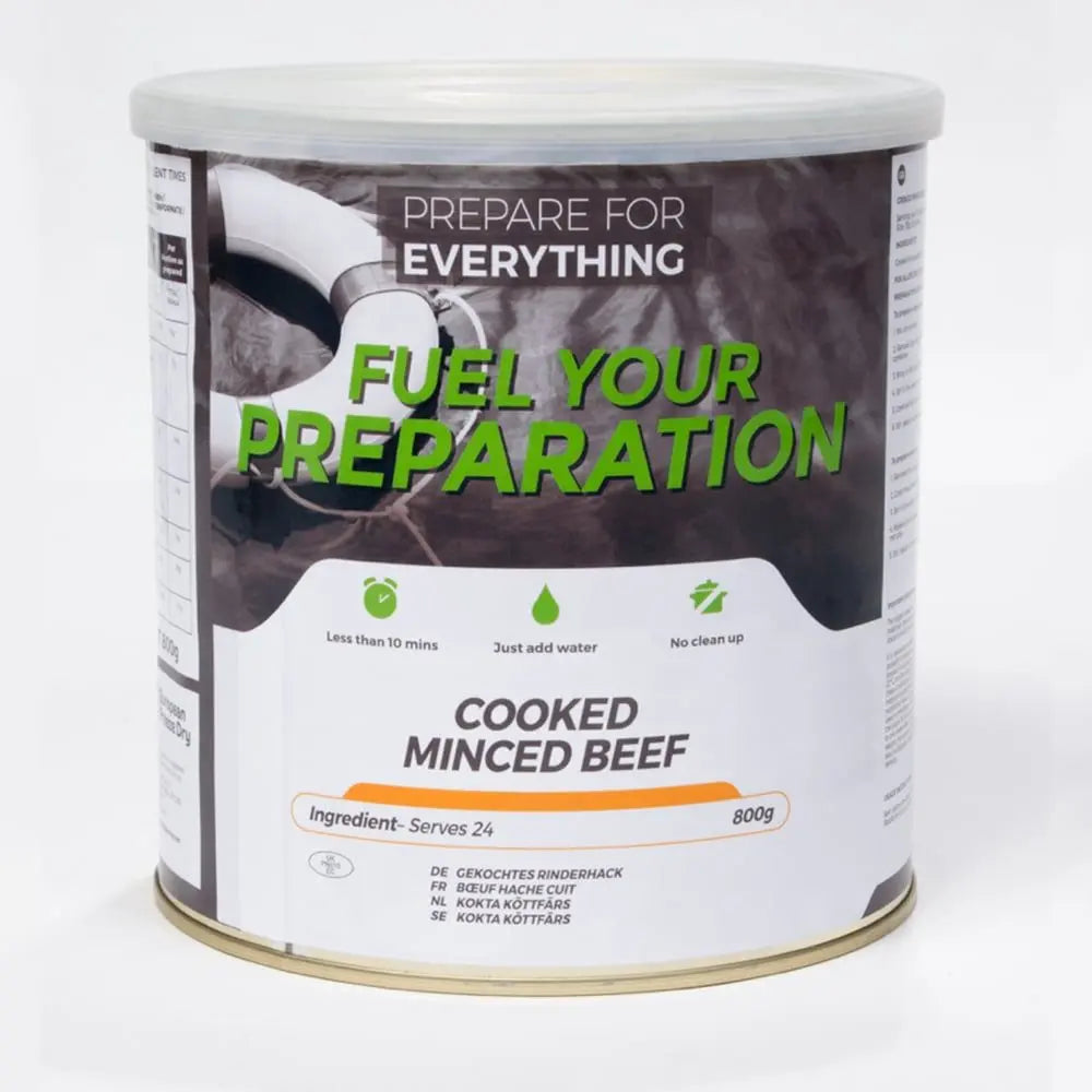 Cooked Minced Beef Tin Fuel Your Preparation