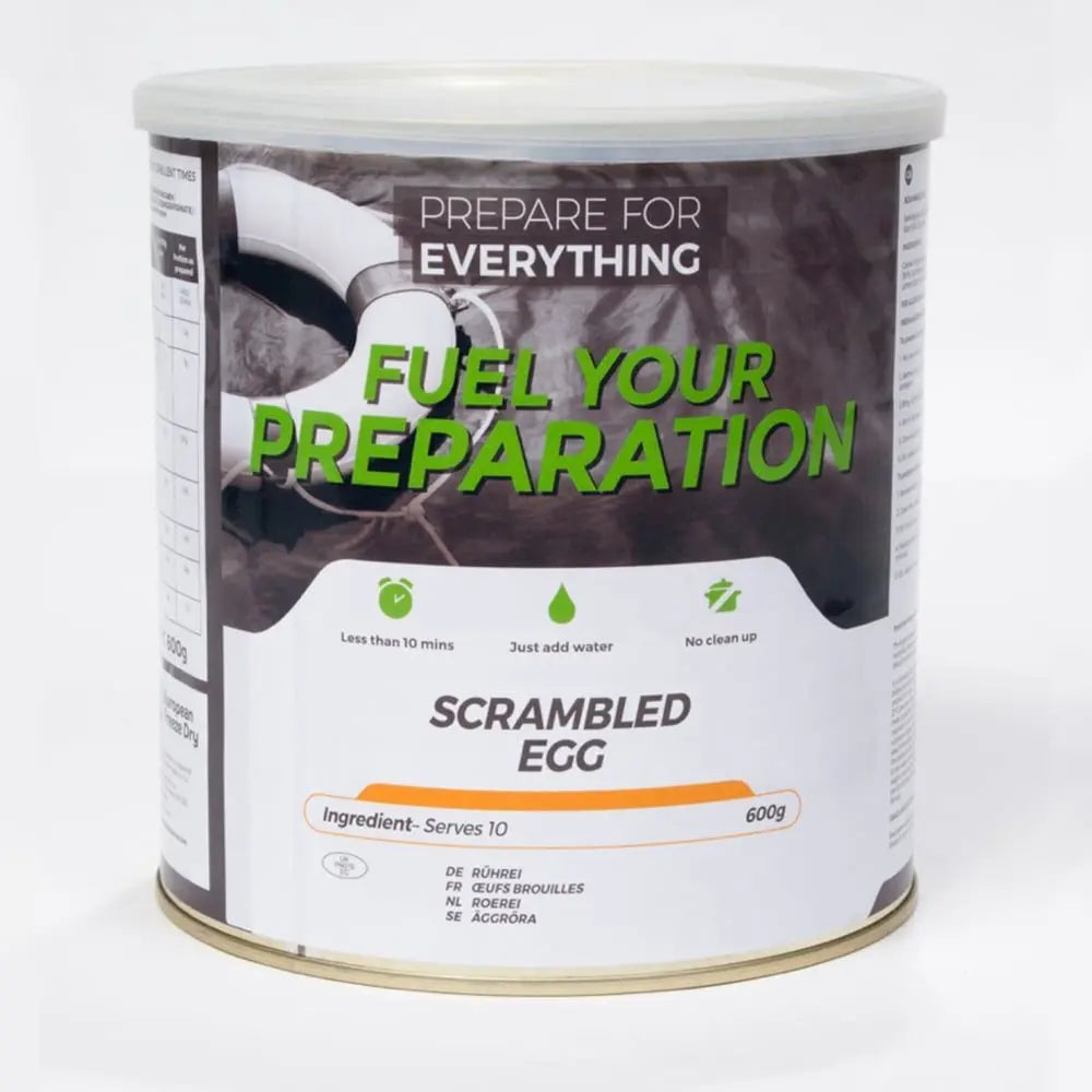 Scrambled Egg Freeze Dried Tin Fuel Your Preparation