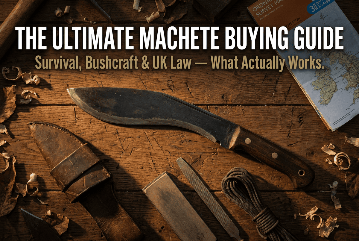 The Ultimate Machete Buying Guide: Survival, Bushcraft & UK Law