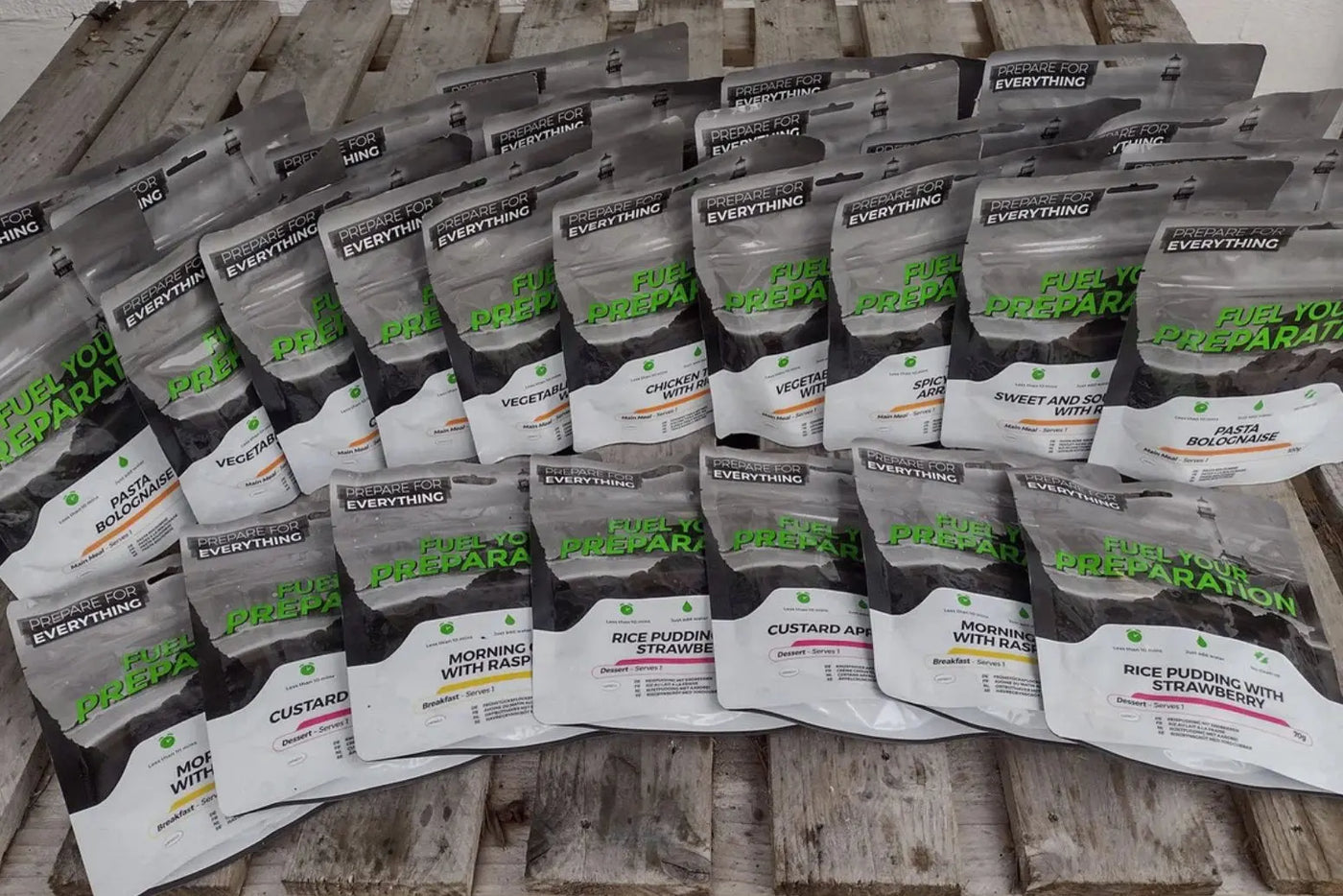 Freeze Dried Camping Food Pouches Sgt Prepper Shop