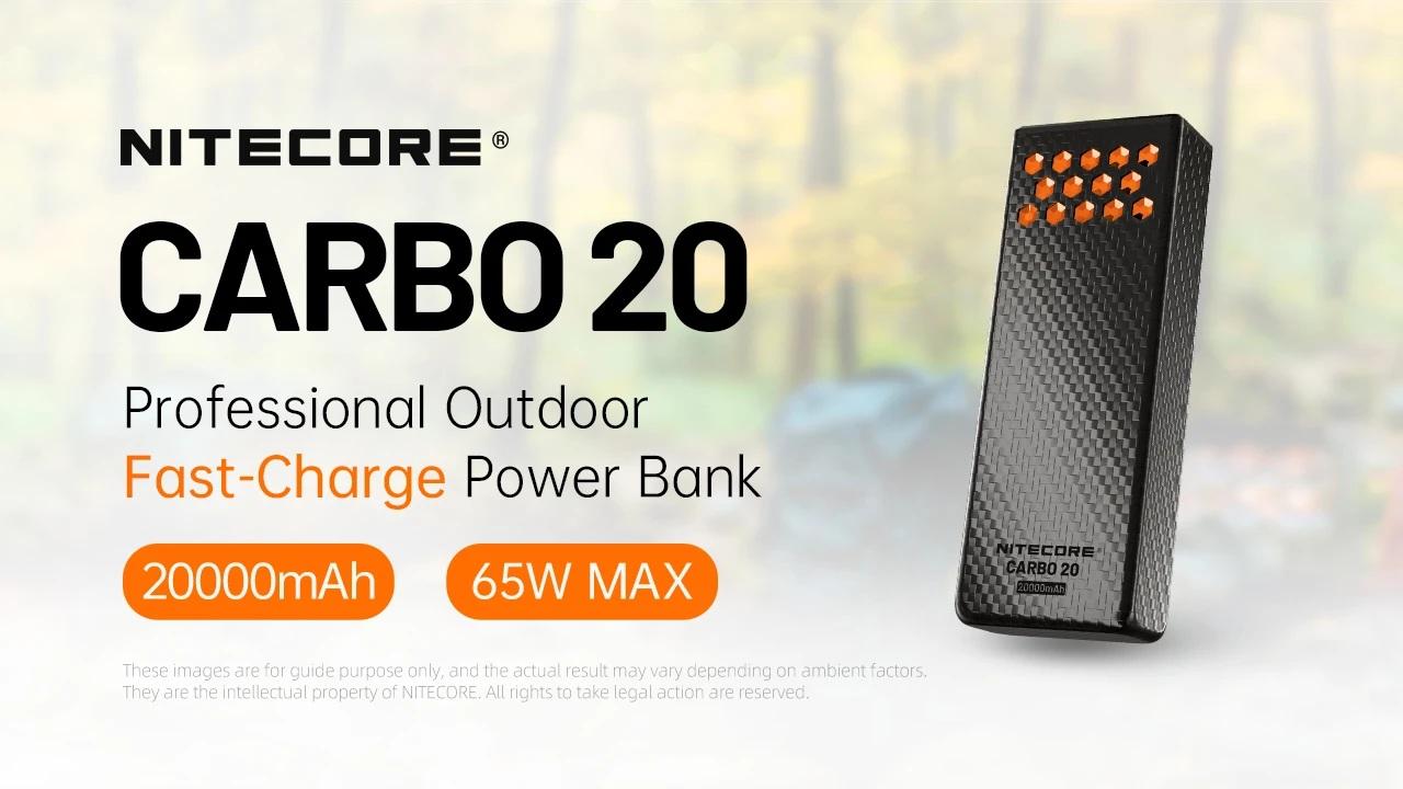 Nitecore Carbo 20 Power Bank, 20000mAh, 65W (photo 5)