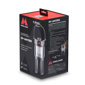 Midland ER Lantern LED lantern with Bluetooth speaker