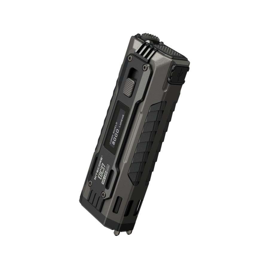 Nitecore EDC37 Tactical Torch, 8000 Lumens, 8000mAh