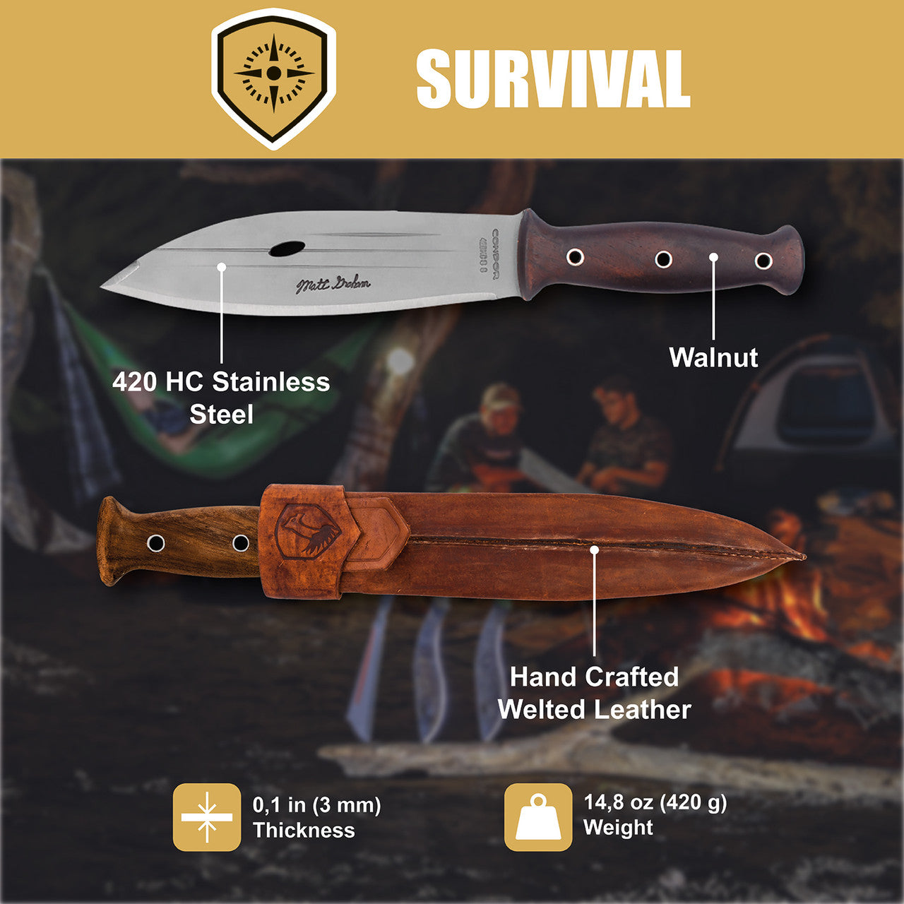 Condor Primitive Bush Knife