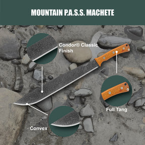 Condor Mountain Pass Machete
