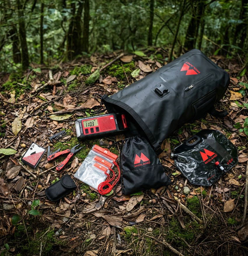 Midland Emergency Radio Backpack Kit
