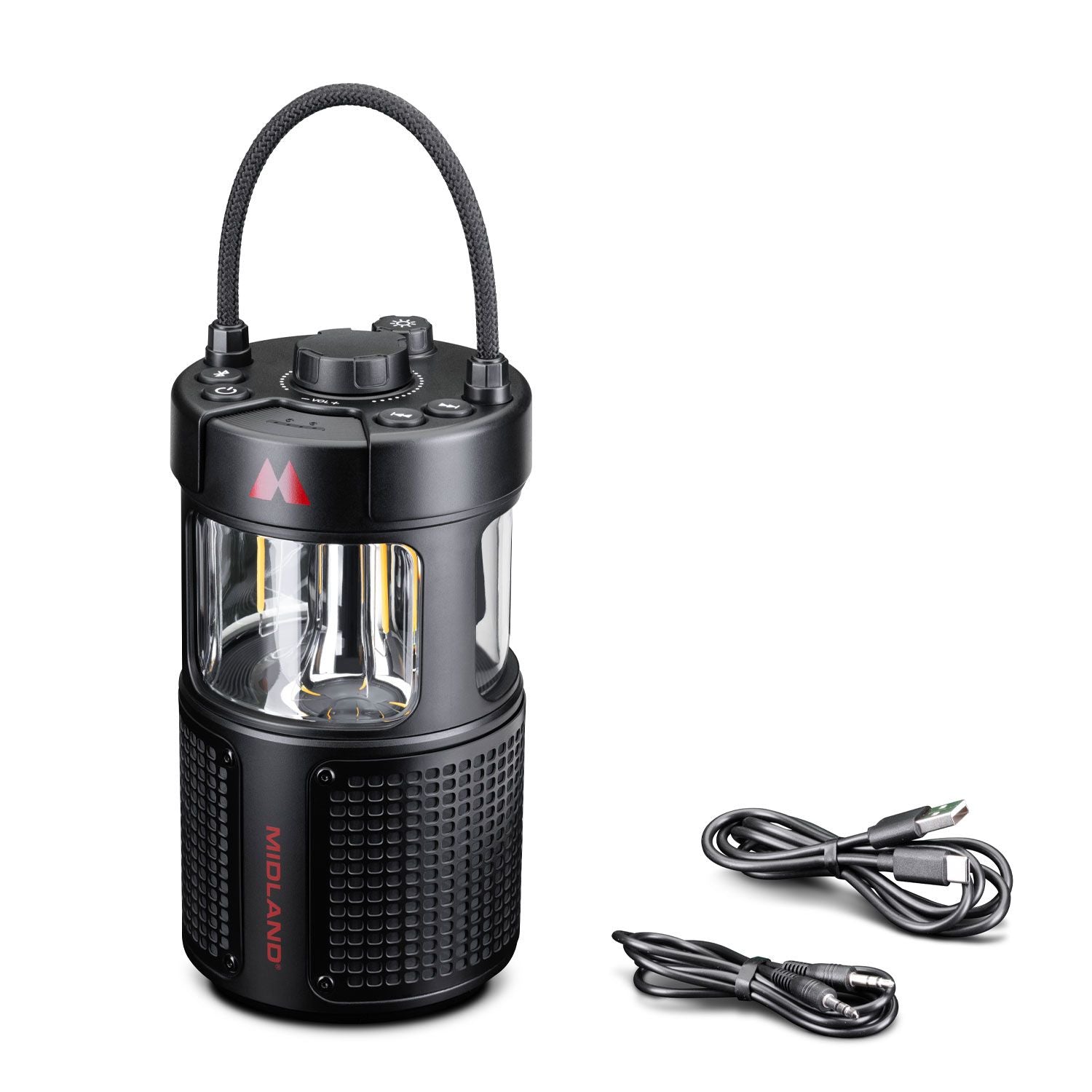 Midland ER Lantern LED lantern with Bluetooth speaker