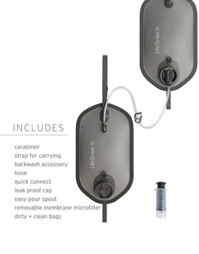 Peak Series 8L + 8L Gravity System (Dark Grey)