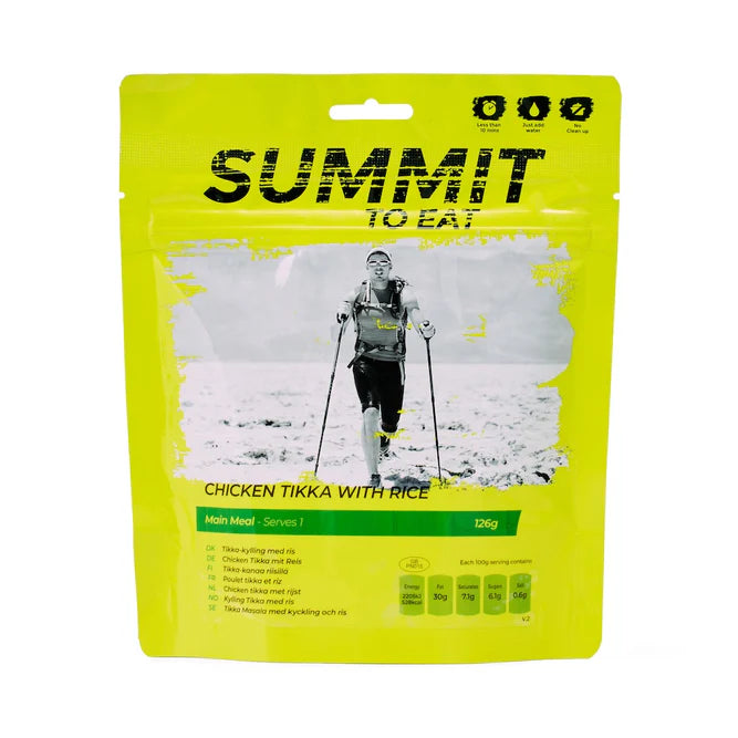 Summit To Eat Chicken Tikka with Rice Freeze Dried (Pouches)