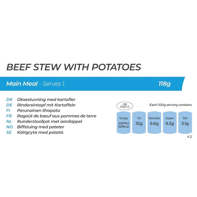 Summit To Eat Beef & Potato Freeze Dried (Pouches)