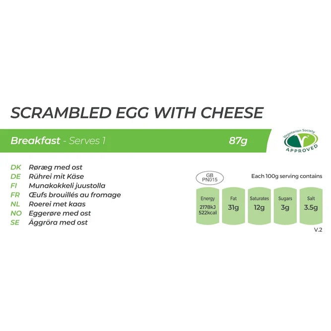 Summit To Eat Scrambled Egg with Cheese Pouches