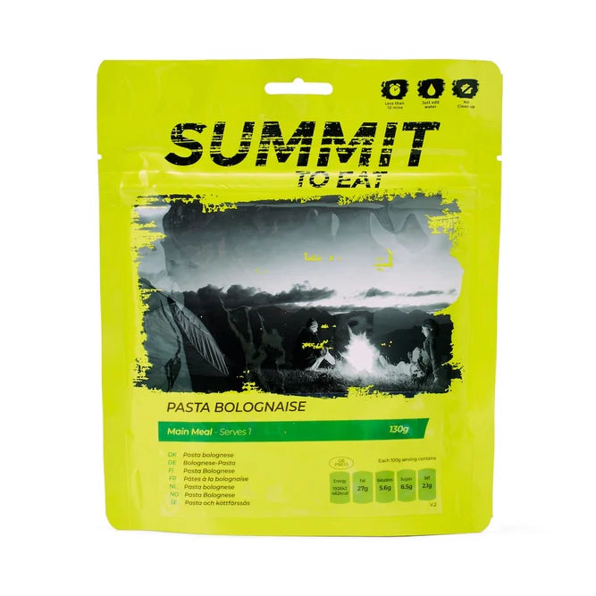 Summit To Eat Pasta Bolognaise Freeze Dried (Pouches)