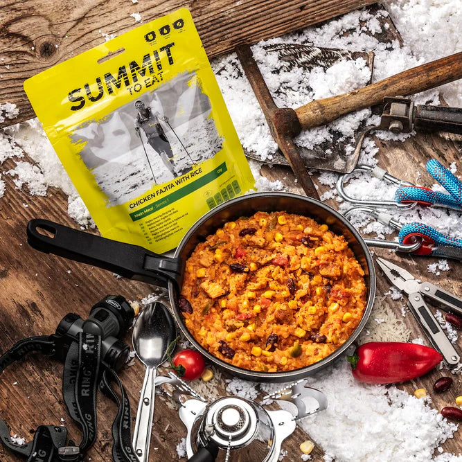 Summit To Eat Chicken Fajita with Rice Freeze Dried (Pouches)