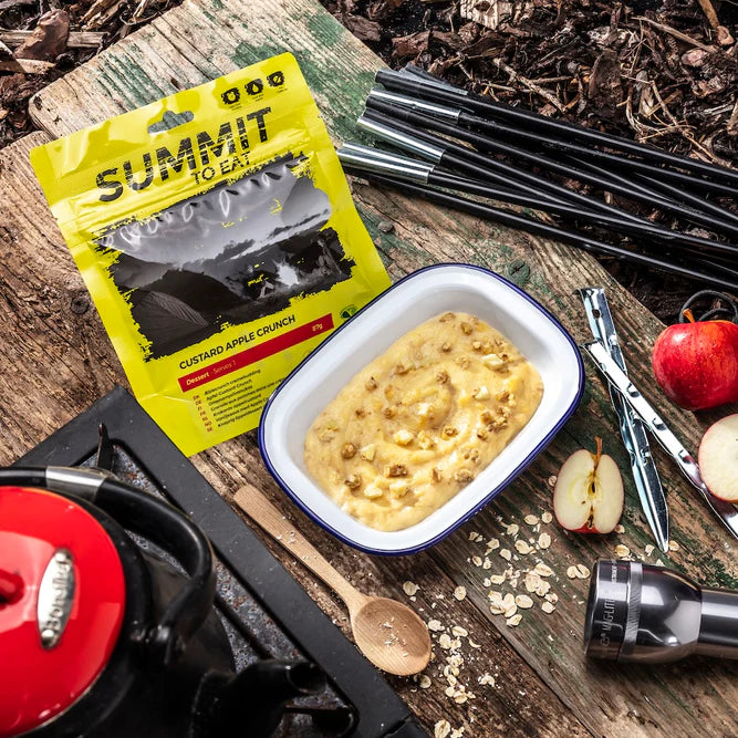 Summit To Eat Custard With Apple Crunch Freeze Dried (Pouches)