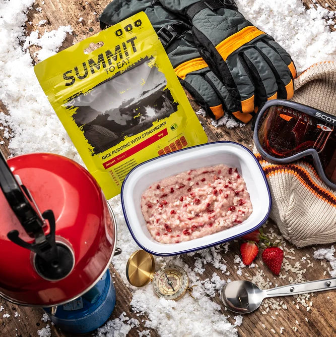 Summit To Eat Rice Pudding With Strawberry Freeze Dried (Pouches)